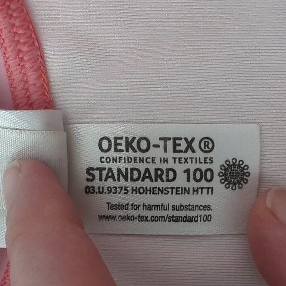 Hanna Andersson Colorblock Rash Guard One Piece Swimsuit - Picture 4 of 7